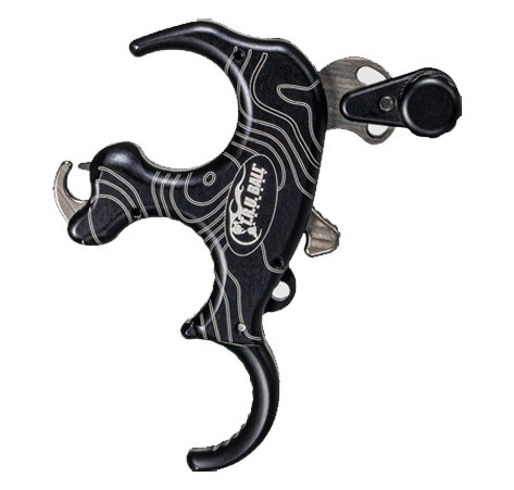 TRU Ball Ridgepoint Flex Daumenrelease mit Lanyard Schwarz