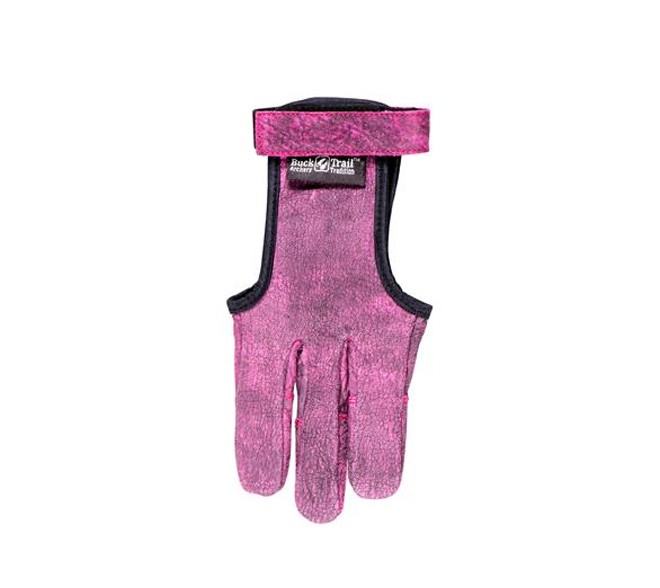 Buck Trail Mui Leder-Schießhandschuh Pink
