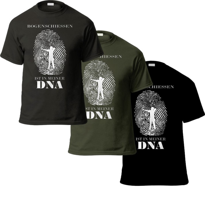 T-Shirt - Bogenschiessen DNA