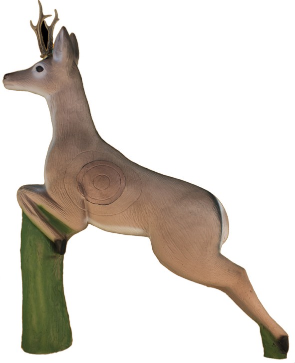 Eleven 3D Leaping Deer Insert and Horns