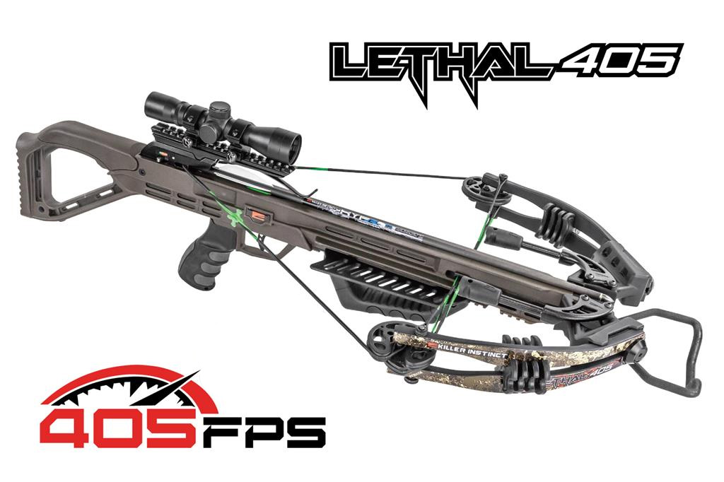 thumbnail image 2 of Killer Instinct Lethal 405HD Crossbow Kit – 405 FPS, 210lb Draw, With Anti-Dry Fire Safety 2 of 5
