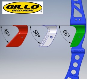Gillo - 3D Printed Advanced Grip rechtshand / High Wrist