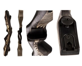Oak Ridge Wood V2 Recurve Riser Actionwood