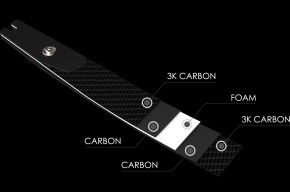 Kinetic New Vaultage 3K Carbon/Foam Recurve Wurfarme