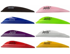 Jet6 Archery Vane Original 2.5" (50Psc)
